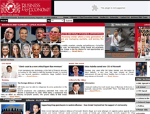 Tablet Screenshot of businessandeconomy.org